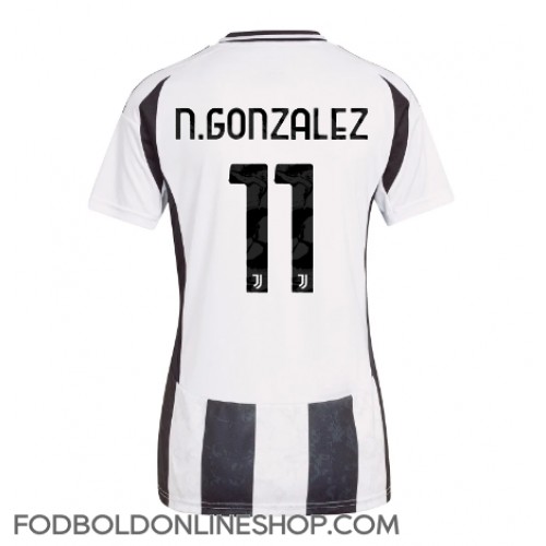 Juventus Nicolas Gonzalez #11 Hjemmebanetrøje Dame 2024-25 Kortærmet